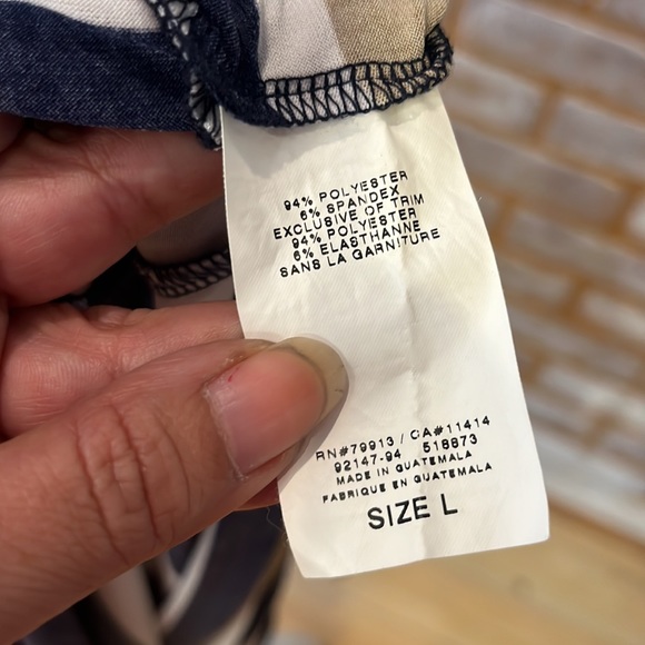 Motherhood Striped Sleeveless V-Neck Maxi Dress, Women’s Size Lrg ⭐️HP WINNER ⭐️ - Picture 9 of 10